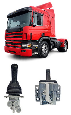 Válvula do maneco de freio de mão Scania 124, 114, P94, R164