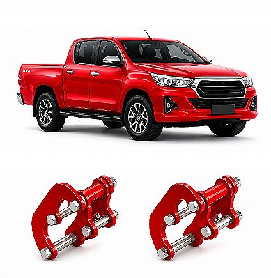 Par de jumelos conforto esquerdo e direito Hilux 2016 a 2022 Lift 2”