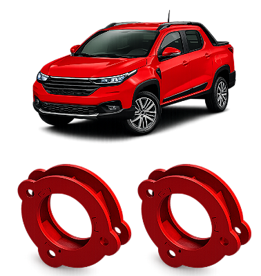 Calço Dianteiro Lift 30mm Fiat Strada 2020+ e Doblo