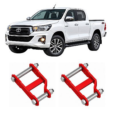 Par de jumelos conforto esquerdo e direito Lift 1 polegada Hilux 2016 em diante