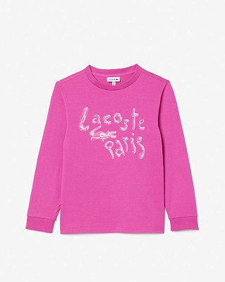 Camiseta de Algodão Pesado com Manga Longa