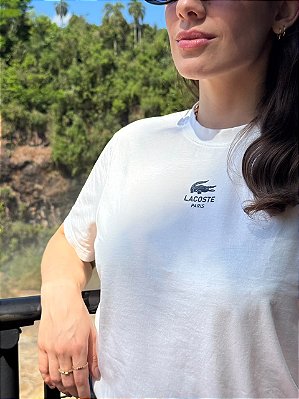 Camiseta em Algodão com Estampa Assinada