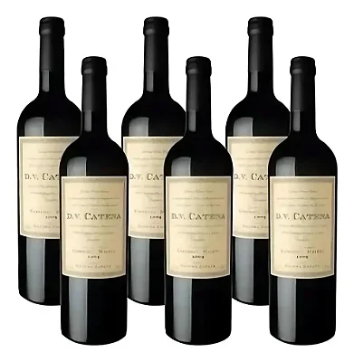 Kit com 6 un D.V Catena Cabernet Malbec