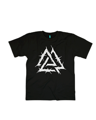 Camiseta Mente Armada Mod. 2 Preta Hardcore