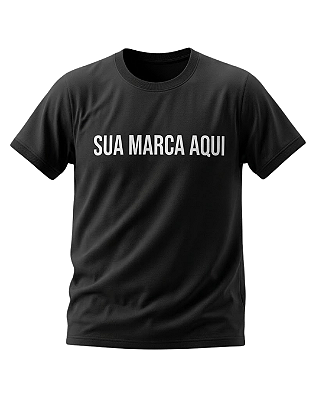 Camiseta personalizada com sua marca