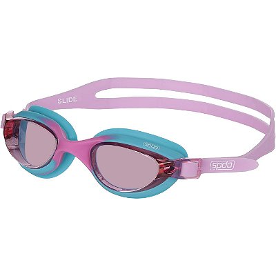 Óculos De Natação Speedo Slide Azul Céu/Rosa