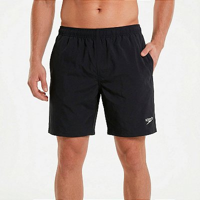 Bermuda Speedo Média Modern Masculina Preto