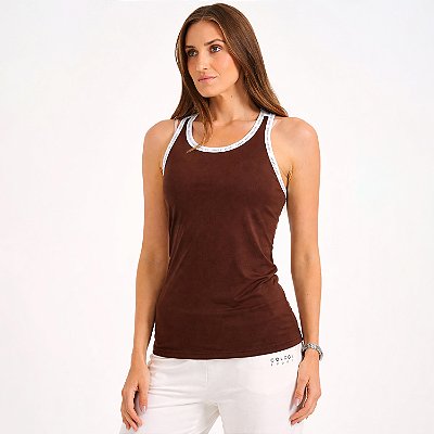 Regata Colcci Slim WT26 Feminina Marrom Roccia