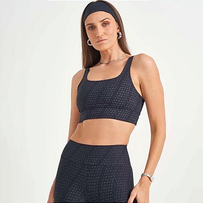 Top Colcci Malha Sport WT26 Feminino Estampado
