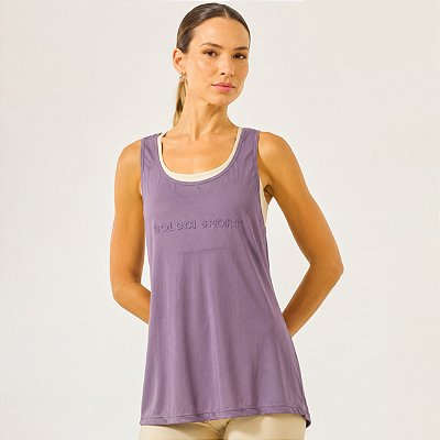 Regata Colcci Malha Sport WT26 Feminina Roxo Obliette