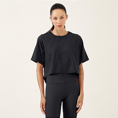 Camiseta Colcci Loose Estampada WT26 Feminina Estampado