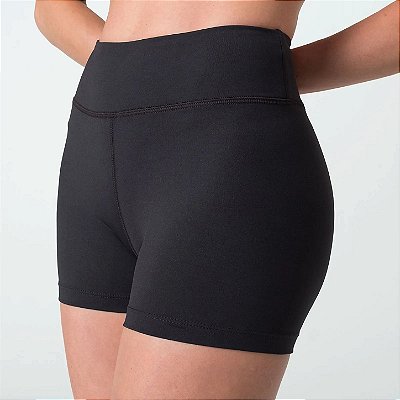 Shorts Fila Flat Life Feminino Preto/Vermelho/Branco