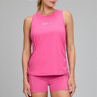 Regata Alto Giro Alongada Lateral Franzida TN AG Rosa Doce