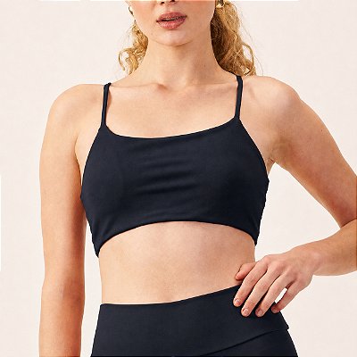 Top Colcci Slim Light Hyper PR27 Preto Pace
