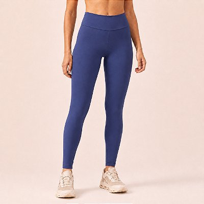 Legging Fila Flat Life II Feminina Marinho Carbono