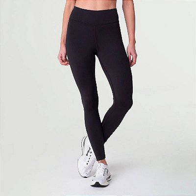 Legging Fila Flat Life II Feminina Preto/Vermelho/Branco