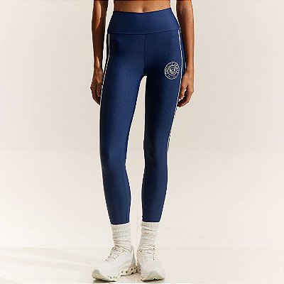 Calça Legging Colcci Com Cós Alto PR27 Azul Speed