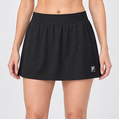 Saia Shorts Fila Flow III Feminina Preto