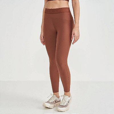 Calça Legging Colcci Flexa Perfect Fit Marrom Carvalho