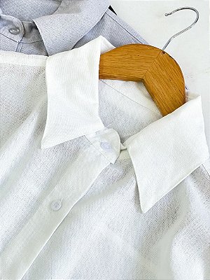 Camisa Manga Longa em Viscolinho Cibele Ref. 888