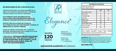EMAGRECEDOR - Elegance + (120 Cápsulas) - 1 UNIDADE