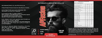 BARBA E CABELO - APFusion (60 Cápsulas) - 1 UNIDADE