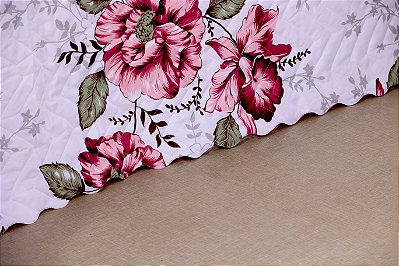 Cobreleito Bouti Garden Queen Amapola 03 peças