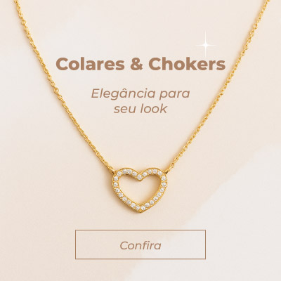 mini banner colares e choker