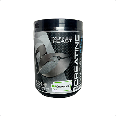 Creatina MuscleFeast 908g - 100% Pura