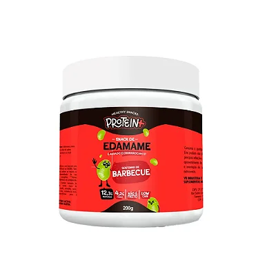Snack de Edamame 200g - Sabor Barbecue - High Protein