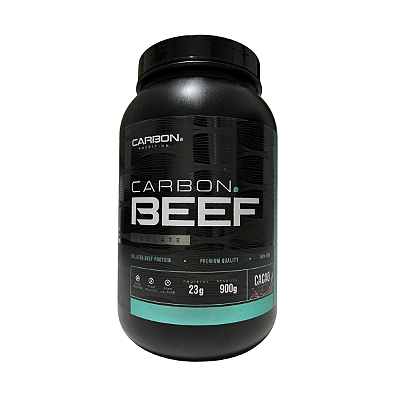 Carbon Beef Isolate 900g - Sabor Chocolate - 23g de Proteína
