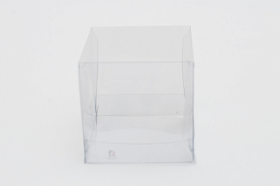 Caixa em PET Transparente Tampa e Fundo Separados 8.5X8.5X8.5/2 – Kit Com 500 Unidades - Pedidos acima de 1.000 unidades possuem condições comerciais especiais. Consulte nossa equipe.