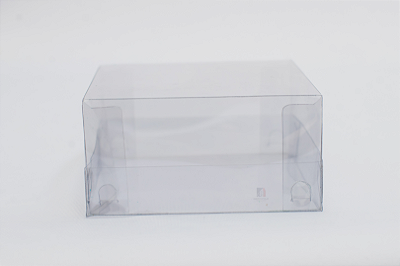 Caixa em PET Transparente Tampa e Fundo Separados 12X12X6/3 – Kit Com 500 Unidades - Pedidos acima de 1.000 unidades possuem condições comerciais especiais. Consulte nossa equipe.
