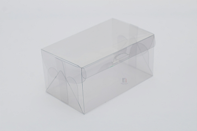 Caixa em PET Modelo 1 FL – Folha Única que Monta a Caixa (Alta Transparência) 12X4X4 - Kit Com 500 Unidades - Pedidos acima de 1.000 unidades possuem condições comerciais especiais. Consulte nossa equipe.