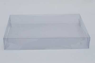Caixa em PET Transparente Tampa e Fundo Separados 35X25X5 – Pacote com 500 Unidades