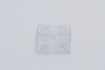 Caixa em PET Transparente Tampa e Fundo Separados 6X6X2 – Pacote com 500 Unidades
