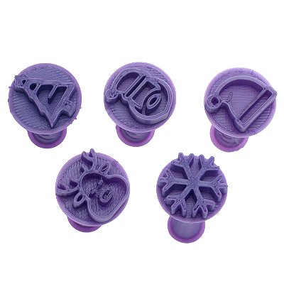 Carimbo 5004 - Marcador Brigadeiro - Natal (1º) - Flexarte