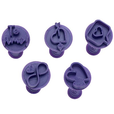 Carimbo 5007 - Marcador Brigadeiro - Amor - Flexarte