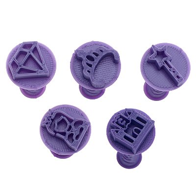 Carimbo 5013 - Marcador Brigadeiro - Princesa - Flexarte