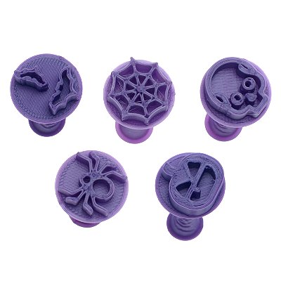 Carimbo 5014 - Marcador Brigadeiro - Halloween - Flexarte