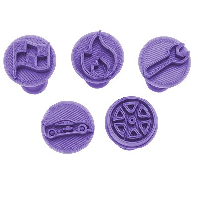 Carimbo 5041 - Marcador Brigadeiro - Corrida - Flexarte