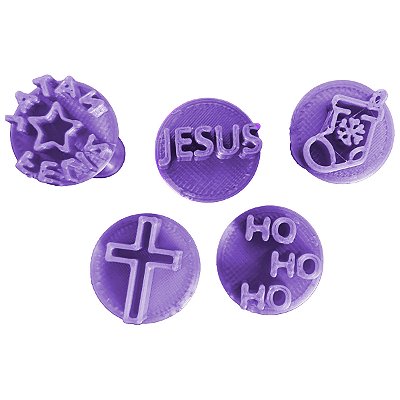 Carimbo 5048 - Marcador Brigadeiro - Mix Natal 01 - Flexarte