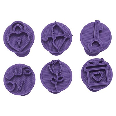 Carimbo 5066 - Marcador Brigadeiro - Dia dos Namorados