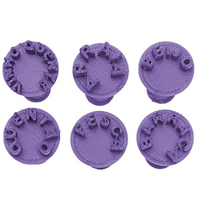 Carimbo 5073 - Marcador Brigadeiro Palavras Juninas Flexarte