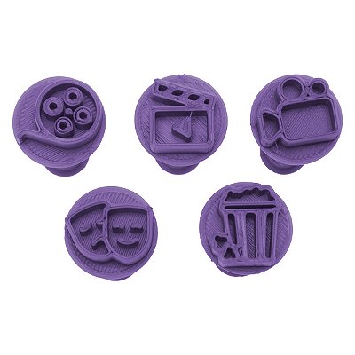 Carimbo 5074 - Marcador Brigadeiro - Cinema - Flexarte