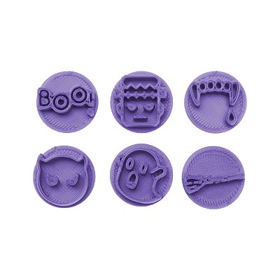 Carimbo 5085 - Marcador Brigadeiro - Halloween 2 - Flexarte