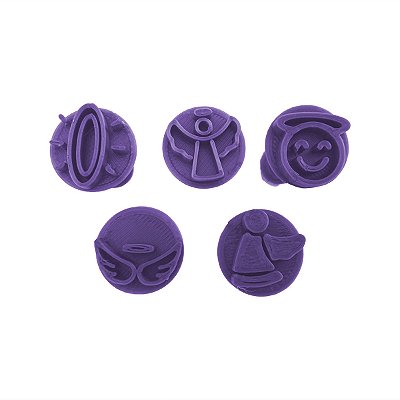 Carimbo 5087 - Marcador Brigadeiro - Anjinhos - Flexarte