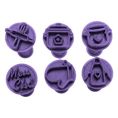 Carimbo 5090 - Marcador Brigadeiro - Chá de Cozinha Flexarte