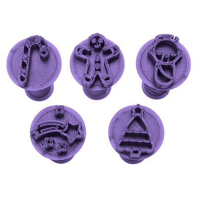 Carimbo 5095 - Marcador Brigadeiro Natal Encantando Flexarte