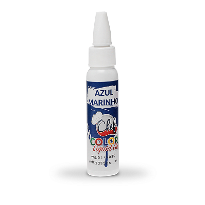 Corante Azul Marinho Liquid Gel 25g Iceberg Chef Original
